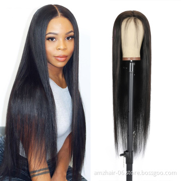 Popular New Human Hair Lace Wigs Vendors Wholesale Cheap Brazilian Hair Extension 13X6  Swiss Lace Frontal Wigs For Black Women